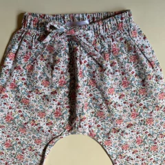 Pantalón finito floreado con cintura elástica La Folie - 9-12M - comprar online