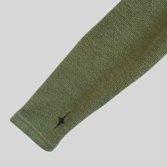 Remera manga larga verde Buddies - 12A - Comunidad Vestireta