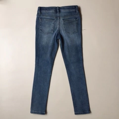 Pantalón de jean skinny semi elastizado azul con cintura ajustable Cat&Jack - 6A en internet