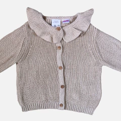 Saco de hilo de algodón beige Zara - 3-4A en internet