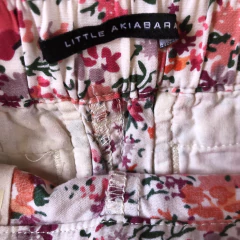 Short floreado con cintura ajustable Little Akiabara - 9M en internet