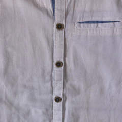 Imagen de Camisa manga larga cuello mao blanco Primark - 8A