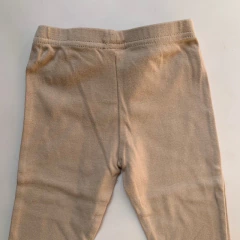 Pantalón de algodón marrón con piecitos y cintura elástica Carter's *NUEVO* - 6M en internet