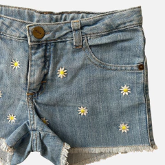 Short de jean con cintura elástica "Margaritas" Cheeky - 10A en internet