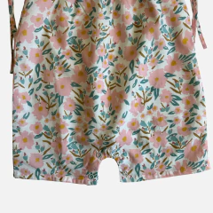 Enterito de algodon sin mangas floreado Baby Cottons *NUEVO* - 6M - tienda online