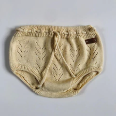 Bombachudo de hilo de algodón beige Mini Anima - 3M - comprar online