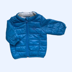 Campera de nylon celeste Benetton - 1-3M