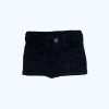 Pollera de corderoy negra con cintura ajustable Cheeky - 2A