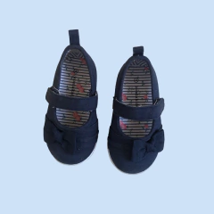 Guillerminas de tela con suela de goma azules Koala - 4 (18-19) (13cm)