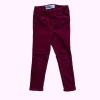 Pantalón de gabardina violeta con cintura elástica Old Navy - 4A