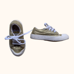 Zapatillas doradas Mimo - 22 (16cm)