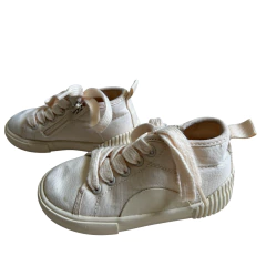 Zapatillas de lona blancas Zara - 22 (16cm) en internet