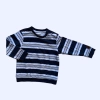 Remera de algodón manga larga rayada H&M - 12-18M