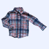 Camisa manga larga cuadrillé Carter's - 4A