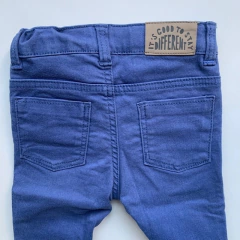 Pantalón de gabardina celeste con cintura ajustable H&M - 6-9M en internet