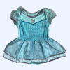 Vestido manga corta celeste "Frozen" Disney - 9-12M