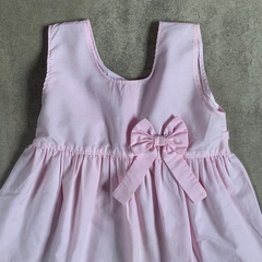 Vestido sin mangas rosa con moño RRR - 5A - comprar online