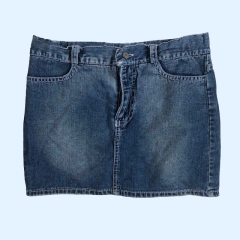 Pollera de jean azul claro Old Bunch - 10A
