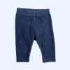 Pantalón de toalla azul con cintura elástica Mimo - 6M