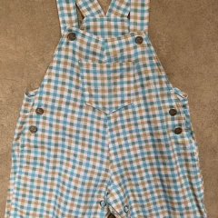 Jardinero cuadrillé Broer - 1-3M - comprar online