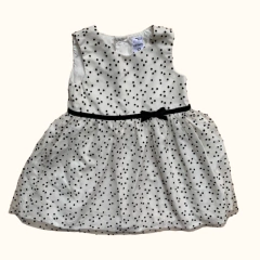 Vestido sin mangas a lunares Carter's *NUEVO* - 9-12M