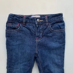 Pantalón de jean con interior de polar rosa y cintura elástica Gap - 18-24M - comprar online