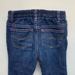 Pantalón de jean con interior de polar rosa y cintura elástica Gap - 18-24M - Comunidad Vestireta
