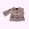 Trench rosa viejo con interior de piel Zara *NUEVO* - 6-9M