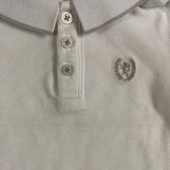 Remera tipo chomba manga corta blanco - 6-9M en internet