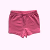 Short de algodón rosa elastizado con cintura elástica Carter's - 6-9M