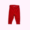 Pantalón de algodón rojo con cintura elástica Carter's - 9-12M
