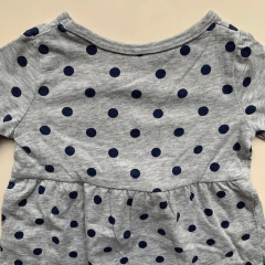 Remera de algodón a lunares manga larga Carter's - 9-12M - Comunidad Vestireta
