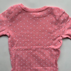 Body de algodón manga larga a lunares Carter's - 0-3M en internet