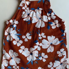 Jumper de corderoy floreado con volados Carter's *NUEVO* - 9-12M en internet