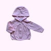 Campera de algodón rosa Carter's - 6-9M
