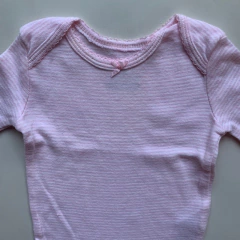 Body de algodón manga larga rayado Carter's - 0-3M - comprar online