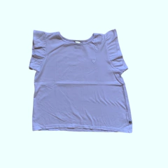 Remera de algodón manga corta blanca Le Utthe - 12A