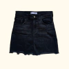 Pollera de jean negro con cintura ajustable Zara - 11-12A