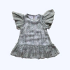 Vestido manga corta floreado con volados Zara - 9-12M