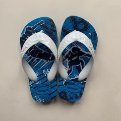 Ojotas de goma azules "Skate" Havaianas *NUEVO* - 23-24 (15cm) - Comunidad Vestireta