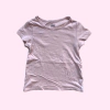 Remera de algodón manga corta rosa H&M - 3-4A