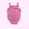 Body de algodón sin mangas rosa Garanimals - 6-9M