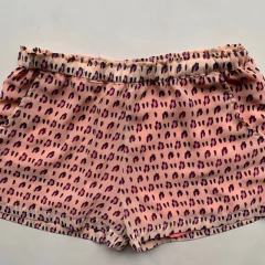 Short finito estampado "Animal print" con cintura elástica Kosiuko - 14A - comprar online