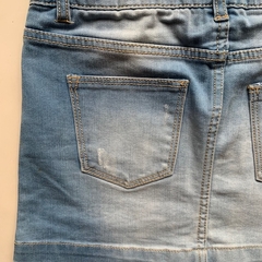 Imagen de Pollera de jean con roturas decorativas y cintura ajustable Zara - 9-10A