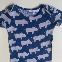 Body de algodón manga corta estampado "Rino" Carter's - 18-24M - comprar online