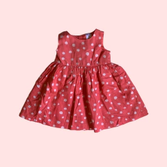 Vestido sin mangas a lunares Carter's - 9-12M