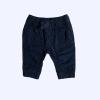 Pantalón de gabardina azul con cintura elástica F&F - 0-3M