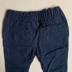 Pantalón de gabardina azul con cintura elástica F&F - 0-3M en internet
