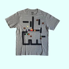 Remera manga corta de algodón gris "Juego" Uniqlo - 12A