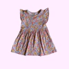 Vestido manga corta de algodón floreado Carter's - 18-24M